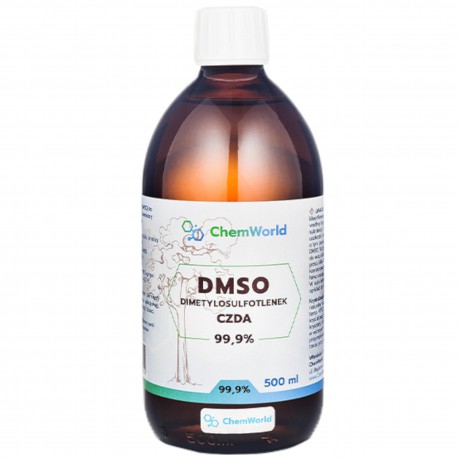 DMSO Dimetylosulfotlenek 500 ml